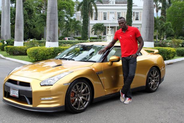 ... gold medalist, Usain Bolt recently received his special edition gold